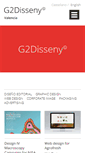 Mobile Screenshot of g2disseny.com